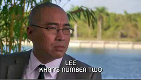 Burn Notice TV character Mr. Lee played by Ron Yuan, photo