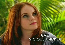 Photo of Aviva Farber playing Burn Notice TV character Eve