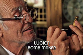 Burn Notice TV character Lucien Balan played by Patrick Bauchau, photo