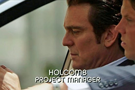 Photo of Michael T. Weiss playing Burn Notice TV character Holcomb