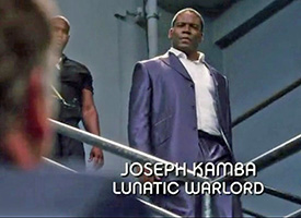 Burn Notice TV character Joseph Kamba played by Jonathan Adams, photo