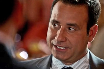 Photo of Chaz Mena playing Burn Notice TV character Andrew Thompson