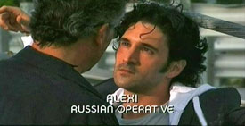 Burn Notice TV character Alexi played by Steven Klein, photo