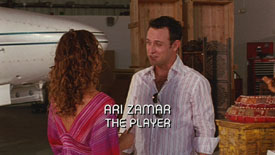 Photo of Guri Weinberg playing Burn Notice TV character Ari Zamar