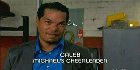 Burn Notice TV character Caleb played by Marcus Chong, photo