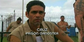 Burn Notice TV character Cruz played by Manuel Uriza, photo