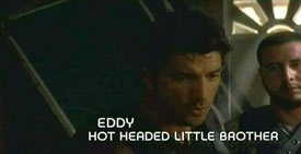 Photo of Paulo Quevedo playing Burn Notice TV character Eddy