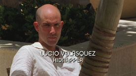 Burn Notice TV character Lucio Velasquez played by Gonzalo Menendez, photo