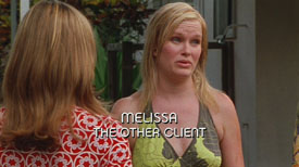 Photo of Nicholle Tom playing Burn Notice TV character Melissa Fontenau