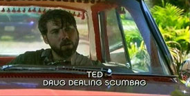 Photo of Leo Fitzpatrick playing Burn Notice TV character Ted Seyers