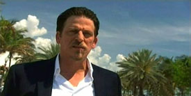 Burn Notice TV character Viatli played by V. J. Foster, photo