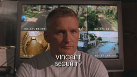 Burn Notice TV character Vincent played by Chance Kelly, photo