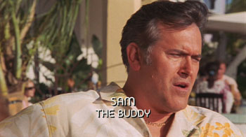 Photo of Burn Notice character Sam Axe played by Bruce Campbell