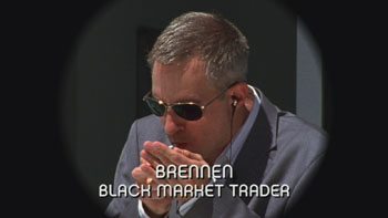 Burn Notice TV character Tyler Brennen played by Jay Karnes, photo