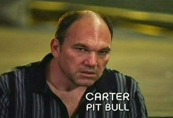 Photo of Wade Williams playing Burn Notice TV character Carter