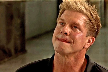 Photo of Kenny Johnson playing Burn Notice TV character Tyler Gray