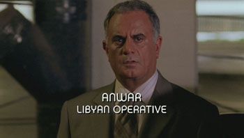 Burn Notice TV character Anwar played by Marshall Manesh, photo