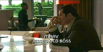 Photo of Richard Kind playing Burn Notice TV character Marv