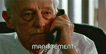 Photo of Burn Notice character Management played by John Mahoney