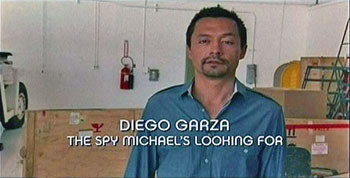 Photo of Burn Notice character Diego Garza played by Otto Sanchez