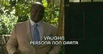 Photo of Burn Notice character Vaughn played by Robert Wisdom