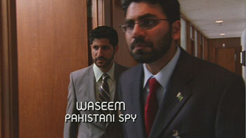 Photo of Assaf Cohen playing Burn Notice TV character Waseem Alihan