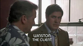 Photo of Rich Sommer playing Burn Notice TV character Winston