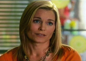 Burn Notice TV character Jessica played by Kiki Harris, photo