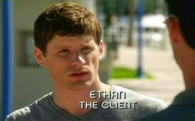 Burn Notice TV character Ethan Reed played by Matt Lauria, photo