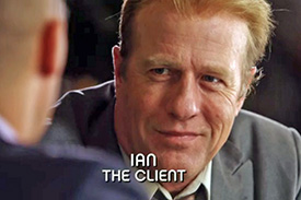 Photo of Gregg Henry playing Burn Notice TV character Ian Covey