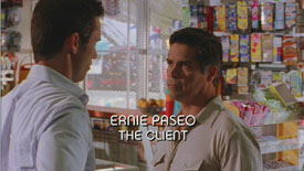 Photo of Esai Morales playing Burn Notice TV character Ernie Paseo