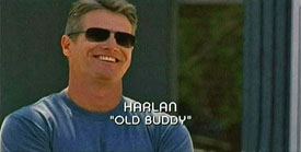 Photo of Brian Van Holt playing Burn Notice TV character Harlan