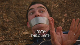 Photo of Patrick Fischler playing Burn Notice TV character Jimmy