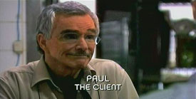 Burn Notice TV character Paul Anderson played by Burt Reynolds, photo