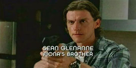 Photo of Gideon Emery playing Burn Notice TV character Sean Glenanne