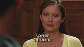 Burn Notice TV character Sophia played by Jacqueline Pinol, photo