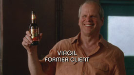 Photo of Chris Ellis playing Burn Notice TV character Virgil Watkins