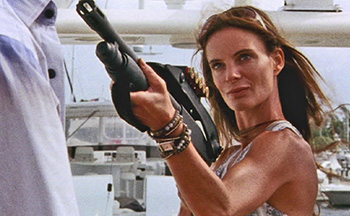 Photo of Burn Notice character Fiona Glenanne played by Gabrielle Anwar