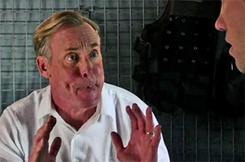 Photo of Burn Notice character Agent Tom Card played by John C. McGinley