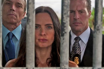 Photo of Burn Notice character Fiona Glenanne played by Gabrielle Anwar